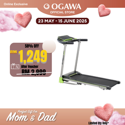 [Apply Code: 2GT20] OGAWA FitrekX Prime Treadmill* [Free Shipping WM]